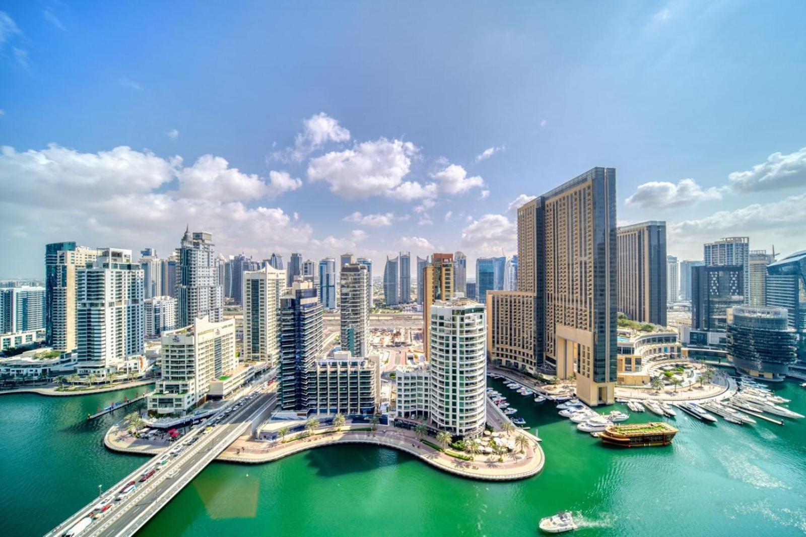 Lovely Unit With Marina View Villa Dubai Exteriör bild