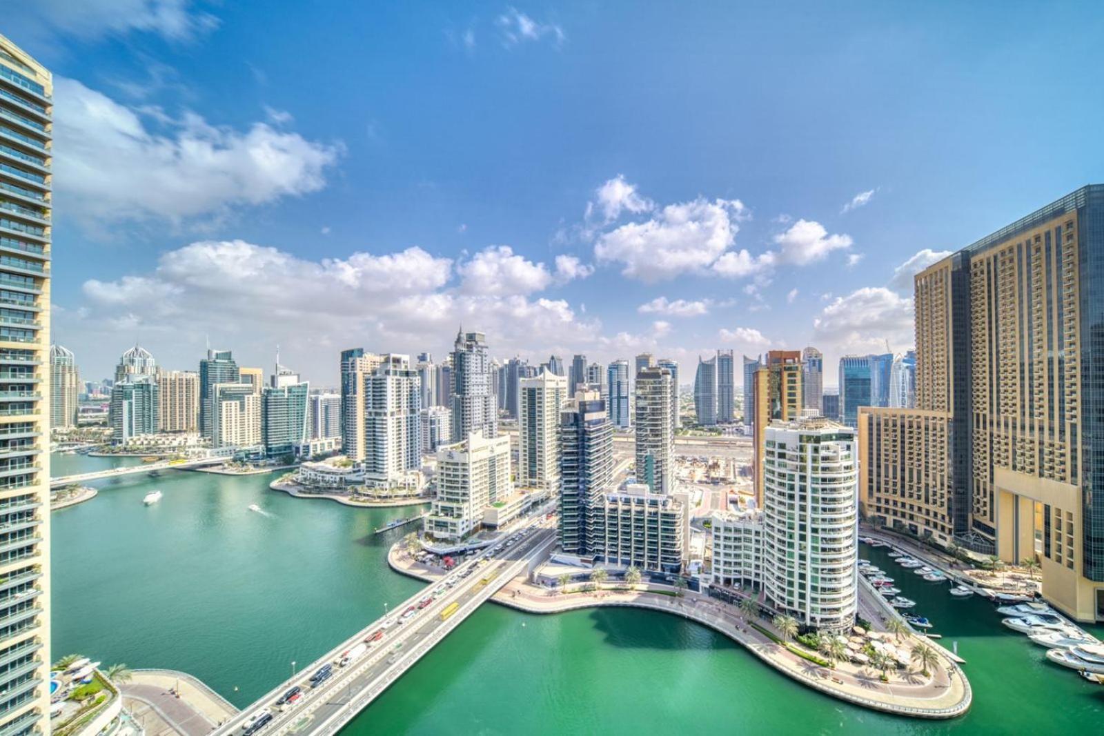Lovely Unit With Marina View Villa Dubai Exteriör bild